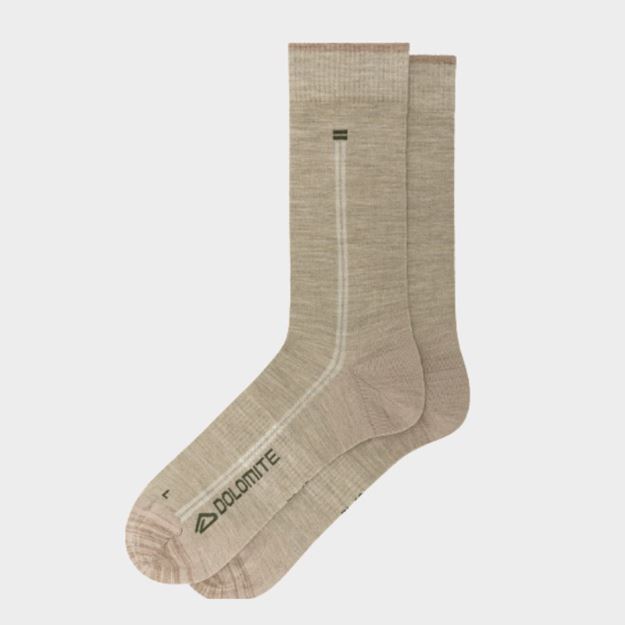 Picture of DOLOMITE 54 MID SOCKS BEIGE